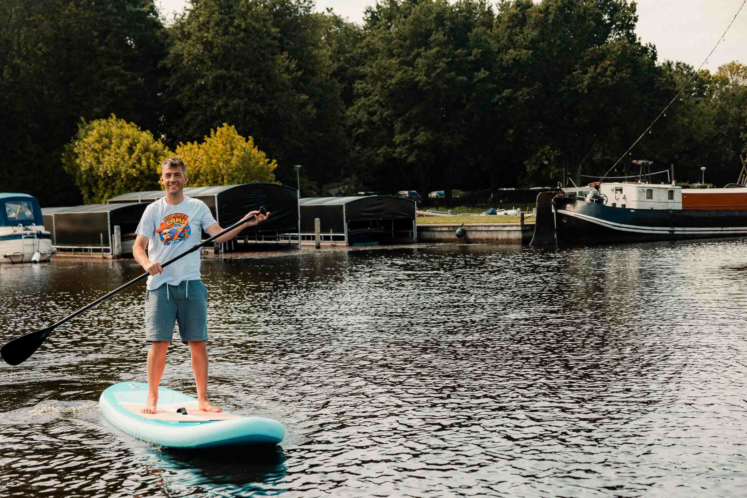 Suppen tijdens het Summercamp